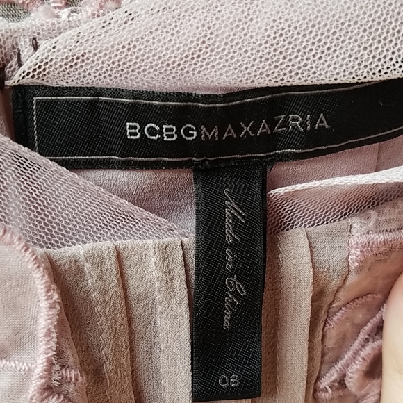 Beautiful Blush BCBGMAXAZRIA Formal Dress - Picture 3 of 5
